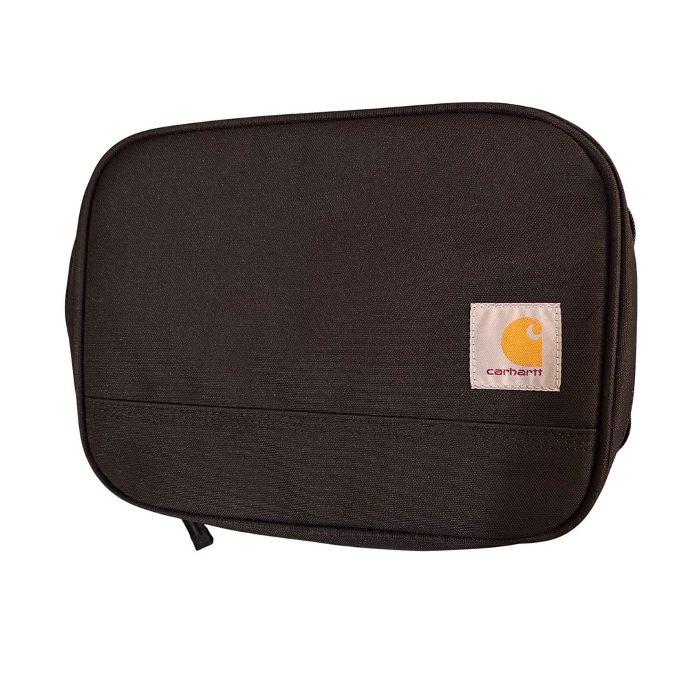 Carhartt Insulated‎ 4 Can Lunch Cooler Bag Black C10286 Rain Defender
